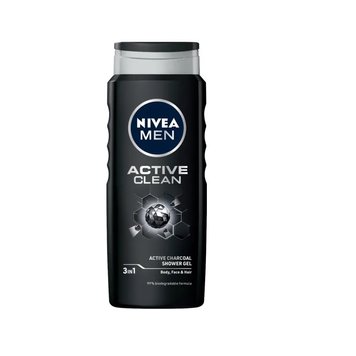 Гель для душу Nivea Men Сила вугілля чоловічий очищення без сухості шкіри 500 мл (4005900128492) В00281340 фото