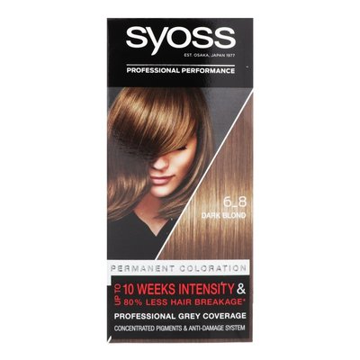 Фарба для волосся SYOSS 6-8 Темно-русявий 115 мл (9000100633383) В00288382 фото