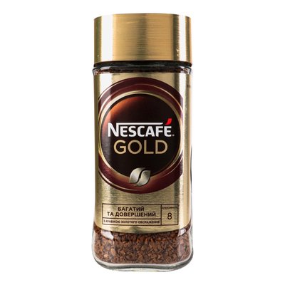 Кофе Nescafe Gold растворимый 95 г (7613036748988) 000073477 фото