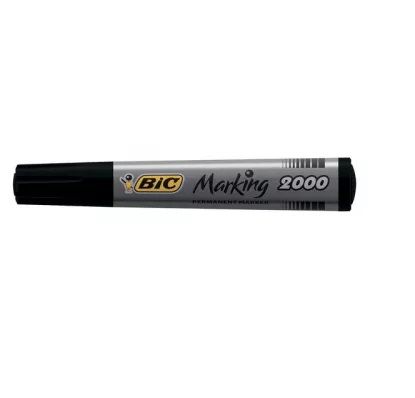 Набор маркеров перманентных BIC 2000 ECO 1.7 мм Черный 12 шт (3086122000095) В00152099 фото