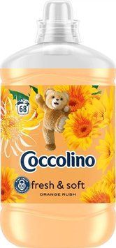 Кондиціонер для білизни Coccolino Свіжість та м'якість з нотами апельсина, жасмину та сєдарвуду 1.702 л. (8720181930638) В00354643 фото