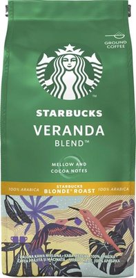 Кава Starbucks Veranda Blend натуральна смажена мелена 200 г (7613036932158) 000078957 фото