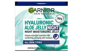 Зволожувальний нічний гіалуроновий алое-гель Garnier Skin Naturals для обличчя 50 мл (3600542456647) В00307788 фото