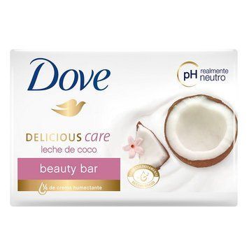 Крем-мило Dove Кокосове молочко і пелюстки жасмину 135 г (7891150044630) В00304997_U фото