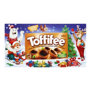 Шоколадные конфеты Toffifee Полярный медведь и друзья 375 г (4014400902662) 000072036 фото