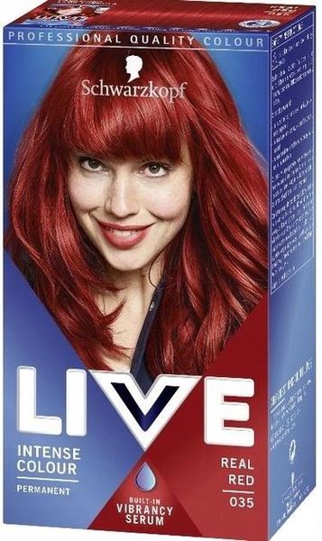 Краска для волос Schwarzkopf Live Intense Colour 035 Real Red (9000101624274) В00315363 фото