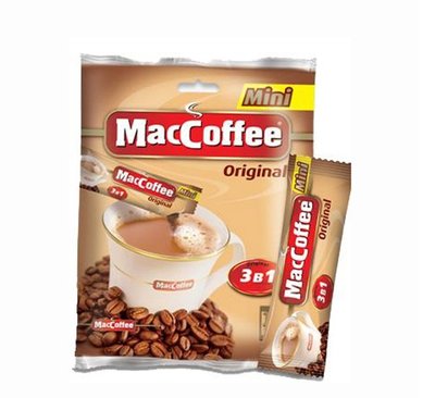 Кофейный напиток 3в1 MacCoffee Original Mini 12 г x 16 шт (8887290140041) 000026264 фото