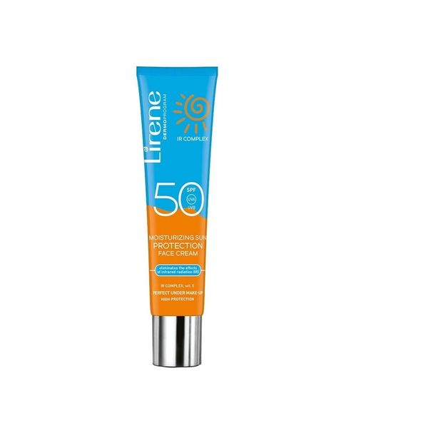 Защитный крем для загара лица Lirene SPF 50 40 мл (5900717317338) В00189590 фото