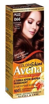 Стойкая крем-краска для волос Avena Shine Color №066 Трюфельный каштан 133 мл (4823115502612) AD104 фото