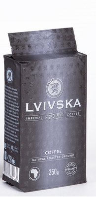 Кава мелена Lvivska Silver 250 г (4820000374460) 000072898 фото