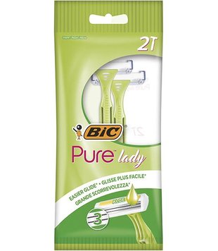 Набор бритв Bic Pure 3 Lady без сменных катриджей 2 шт (3086123221642) В00152105 фото