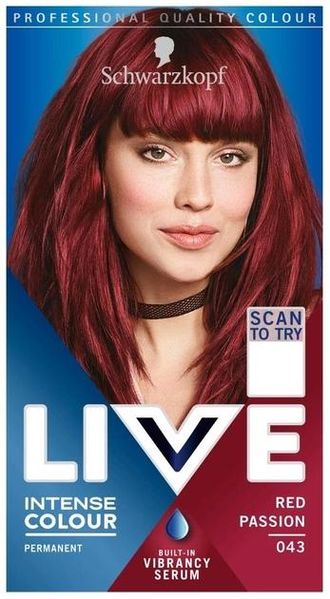 Краска для волос Schwarzkopf Live Intense Colour 043 Red Passion (9000101717563) В00315364 фото