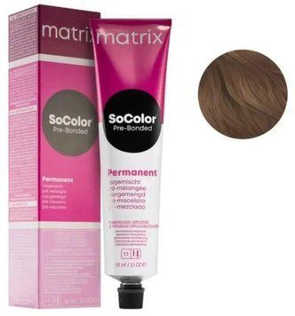 Крем-фарба для волосся Matrix SoColor Pre-Bonded Permanent 7G 90 мл. (3474636993260) В00285112 фото