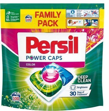 Капсули для прання Persil Power Caps Color Deep Clean 100 циклів прання (9000101859379) В00354649 фото