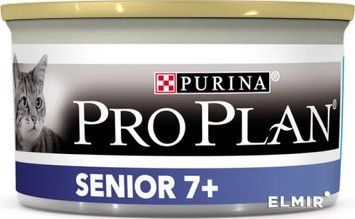 Вологий корм PRO PLAN&reg; Senior 7+ для котів від 7 років, з тунцем 85 г (7613033568589) 000074200 фото