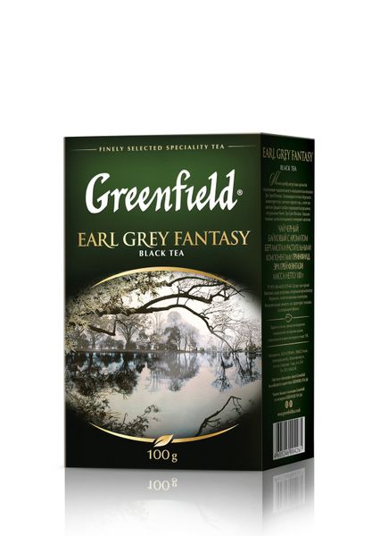 Чай Greenfield Earl Grey Fantasy Чорний листовий 100 г (4823096801001) 000024793 фото