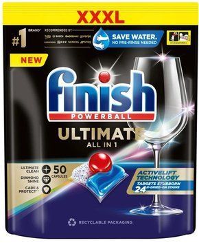 Таблетки для посудомоечных машин Finish Ultimate All in 1 50 шт. (5908252004829) В00354000 фото