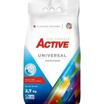 Порошок для прання Active Universal універсальний 2.7 кг. (4820196010722) В00348648 фото