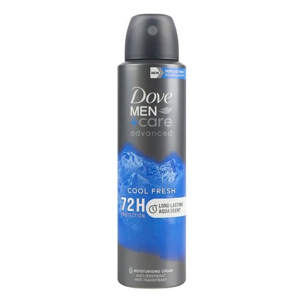 Антиперспірант-аерозоль Dove Men+Care Advanced Invisible Dry Antiperspirant Spray 150 мл (8720181284885) В00304818 фото