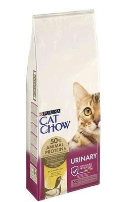 Сухий корм для дорослих котів Purina Cat Chow Urinary для підтримки здоров'я сечовивідної системи, з куркою 15 кг (5997204514424) 000030050 фото