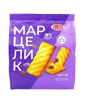 Печенье Lukas Марцелик с изюмом 150 г. (4823054614858) 000087284 фото