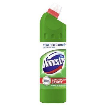 Рідина для чищення ванн Domestos Максимальний Захист Хвойна свіжість 24 години 750 мл (8720181679056) В00339798 фото