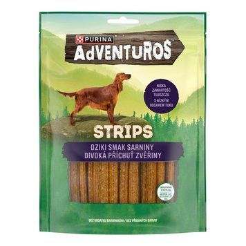 Лакомство для собак Purina Adventuros оленина 90 г. (7613035516472) 000086576 фото