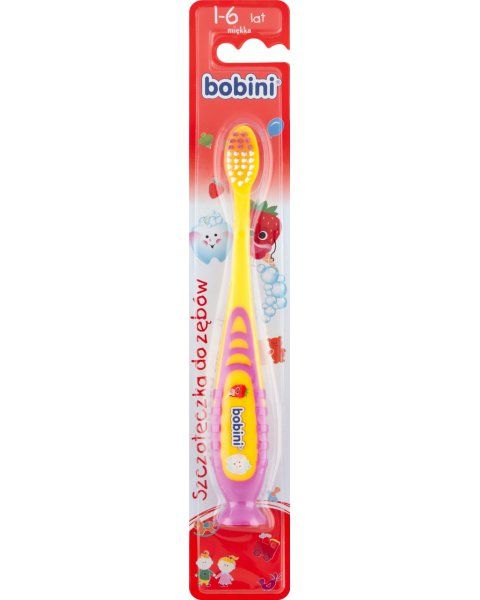 Зубная паста детская Bobini 1+ 75 мл (5900465997400) 000075880 фото