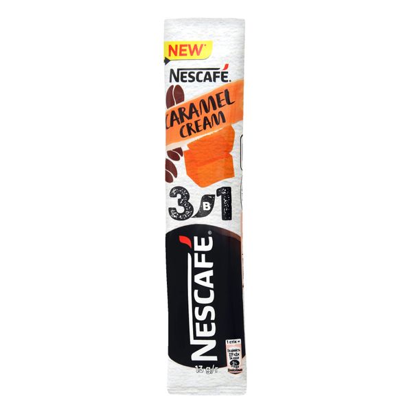 Кофейный напиток Nescafe Caramel cream 3в1 20пак*13г (7613036683920) 000075617 фото