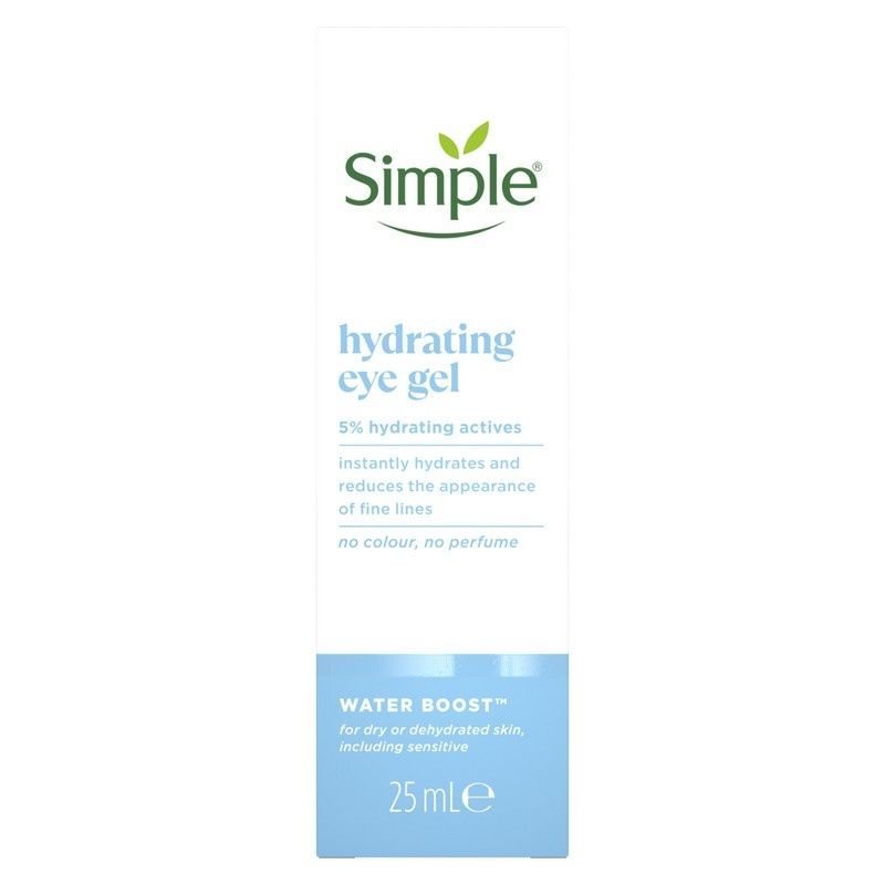 Зволожувальний гель для області навколо очей Simple Hydrating Eye Gel Water Boost 25 мл (8720181047879) В00298230 фото