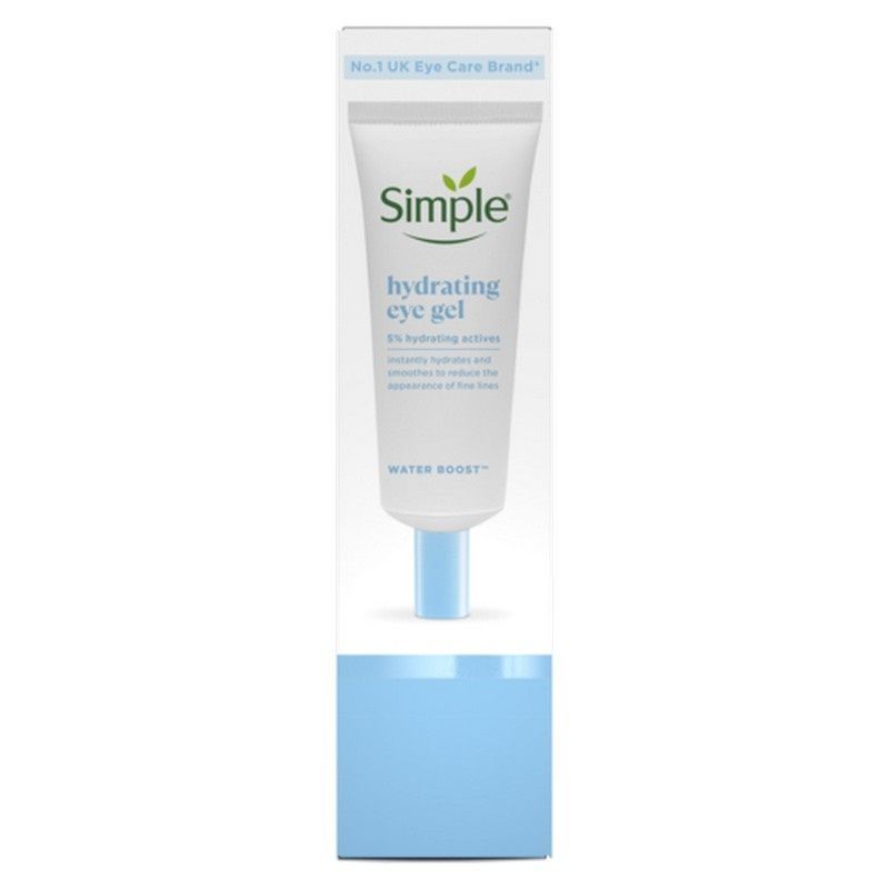 Зволожувальний гель для області навколо очей Simple Hydrating Eye Gel Water Boost 25 мл (8720181047879) В00298230 фото