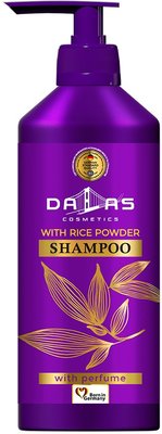 Шампунь Dalas для жирного та схильного до випадіння волосся з рисовою пудрою 500 мл (4260637721402) В00288356 фото