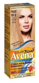 Крем-фарба Acme Avena Blond Color № 012 Світло-русявий (4823115502483) В00316596 фото