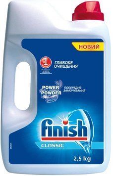 Порошок для миття посуду в посудомийній машині FINISH 2.5 кг (8594002681487) В00286255 фото