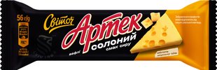 Вафли Світоч Артек соленые со вкусом сыра 56 г. (8445290263100) 000077103 фото