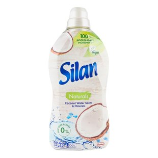 Ополіскувач-кондиціонер для білизни Silan Nechurals Coconut Water Scent & Minerals 1.364 м (9000101590180) В00304364 фото