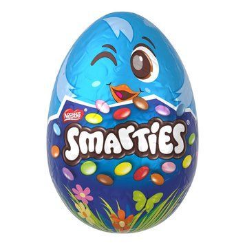 Фігурка з молочного шоколаду Smarties Яйце наповнена драже з шоколаду вкритого хрумкою цукровою глазур'ю 40 г. (42421405) 000079102 фото