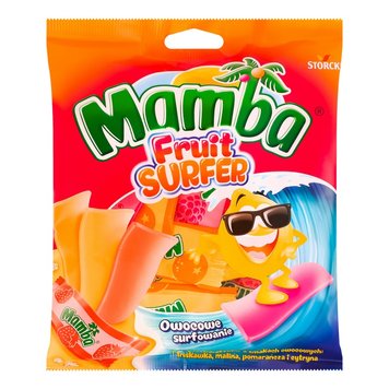 Жувальні цукерки Mamba Fruit surfer 140 г (4014400933420) 000078783 фото