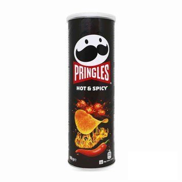 Картопляні чіпси Pringles Hot & Spicy 165 г. 00-00002027 фото