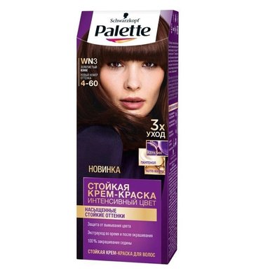 Фарба для волосся Palette WN3 (4-60) Золотиста кава 110 мл (3838824087245) 3103      фото