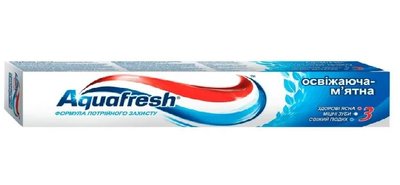 Зубна паста Aquafresh освіжаюча-м'ятна 50 мл. (5908311862360) В00282357 фото