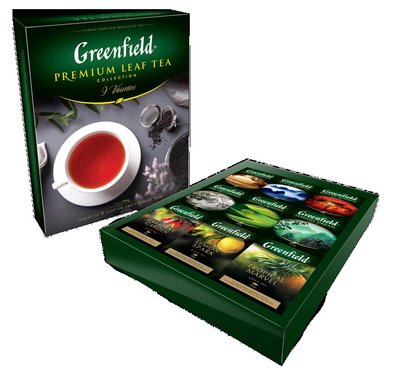 Набір чаю листовий Greenfield Premium Leaf Tea Collection 390 г (4823096804972) 000013979 фото