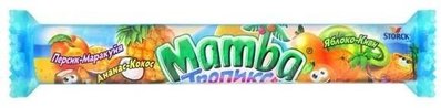 Жувальні цукерки Mamba Тропикс 79.5 г (40144306) 000071039 фото