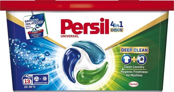 Диски для прання Persil 4in1 Discs Universal Deep Clean 13 шт (9000101800074) В00313478 фото