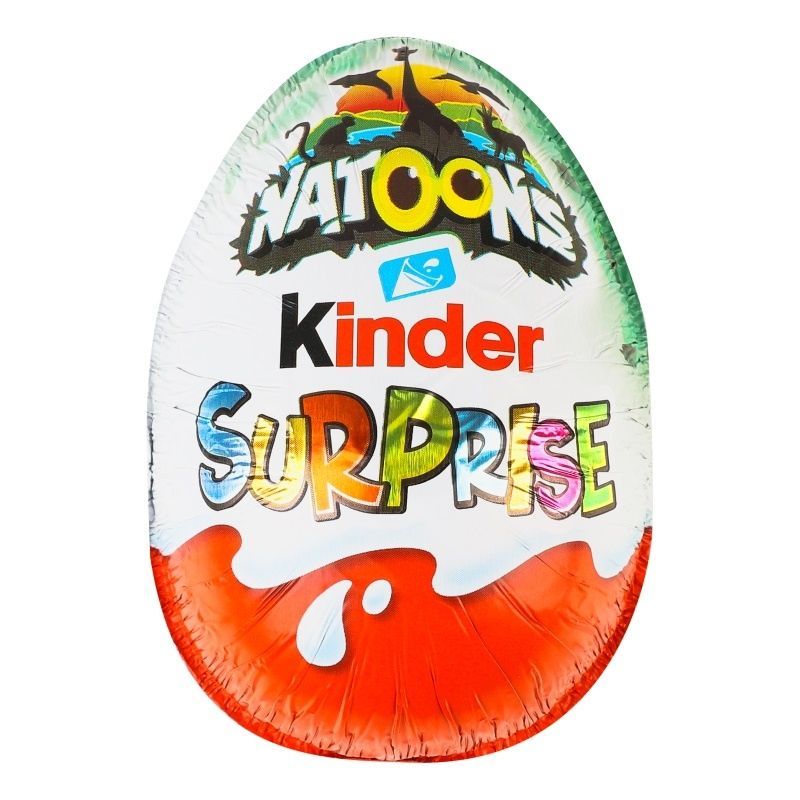 Шоколадное яйцо Kinder Surprise Natoons 20 г (80741244) 000071174 фото