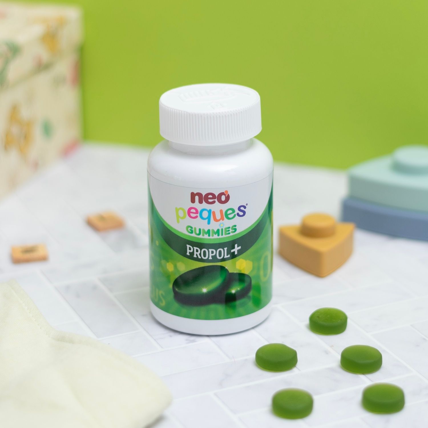 Детский прополис Neovital Neo Kids Propol+, жевательные пастилки 30 шт. (8436036591427) 000085914 фото