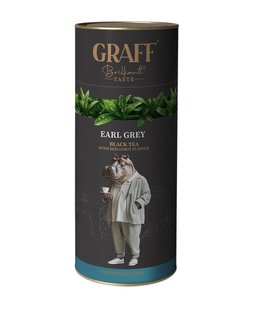 Чай чорний Graff Earl Grey Байховий 80 г (4820279610849) 000079862 фото