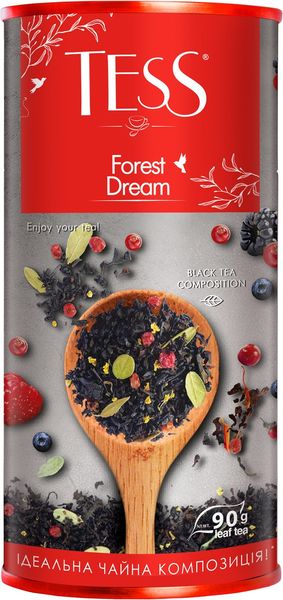 Чай черный TESS Forest Dream листовой 90 г (4823096808833) 000072232 фото