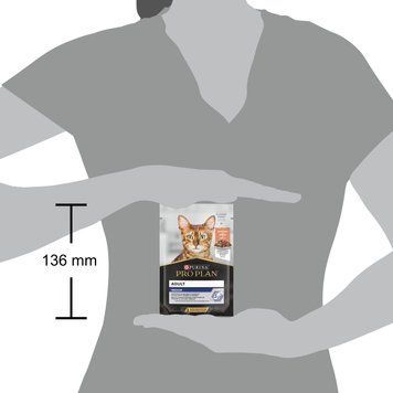 Влажный корм для кошек Purina Pro Plan Housecat Nutrisavour с лососем 85 г (7613036092630) 000078196 фото