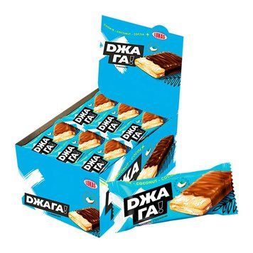 Печенье Лукас Джага с кокосом 20 г. (4823054615381) 000081423 фото